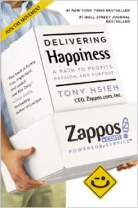 Delivering Happiness by Tony Hsieh - Photo courtesy of Amazon.com